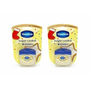 2-Vaseline Limited Edition Sugar Cookie Lip Therapy Vit E Holiday/Christmas Balm